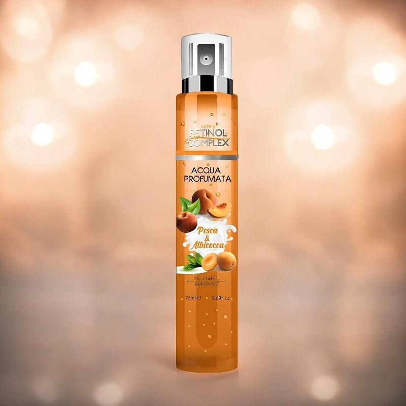 🆕Brume parfumée "PÊCHE&ABRICOT" 75ML DE RETINOL COMPLEX🆕