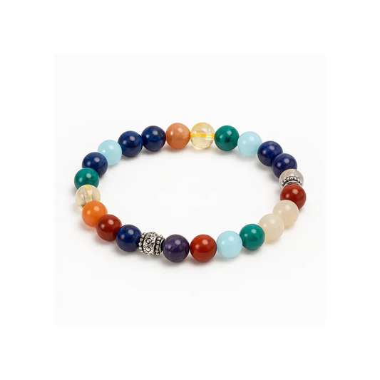 🆕Premium 7 Chakras Bracelet – 8 mm natural stones🆕