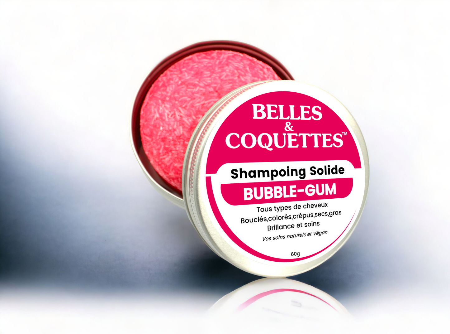 Shampoing Solide BUBBLE-GUM - 60g
