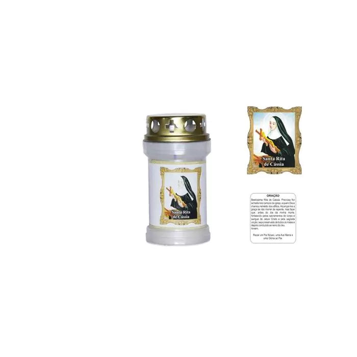 🆕Bougie religieuse Sainte Rita de Cascia🆕