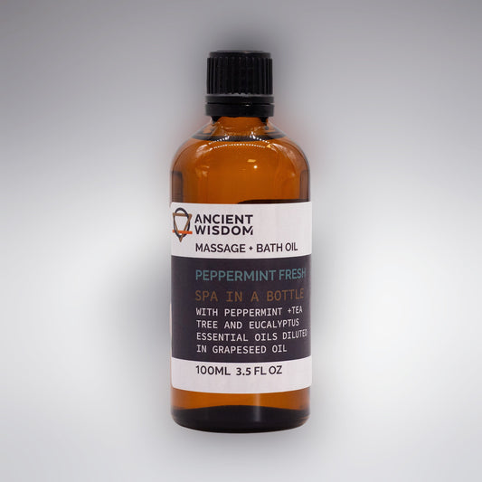 🆕 Huile de Massage - FRAÎCHEUR MENTHE POIVRÉE🆕