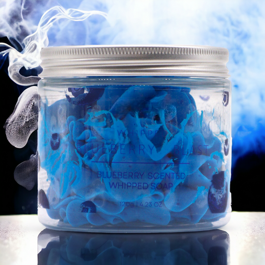 SAVON CRÈME FOUETTÉE "MYRTILLES"