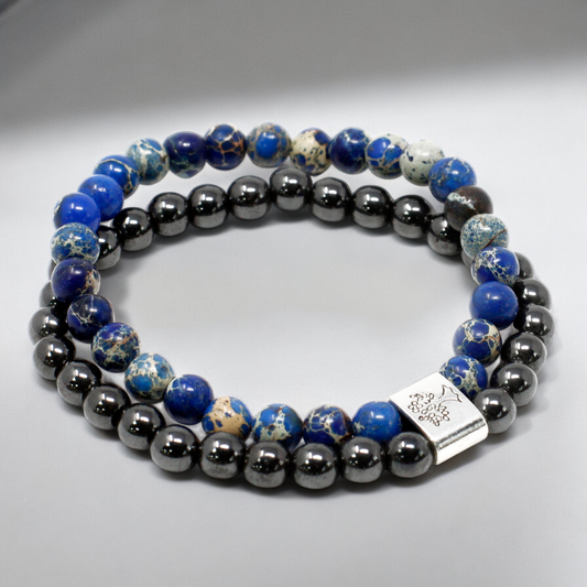 Bracelet de Pierres Magnétiques & Sodalite