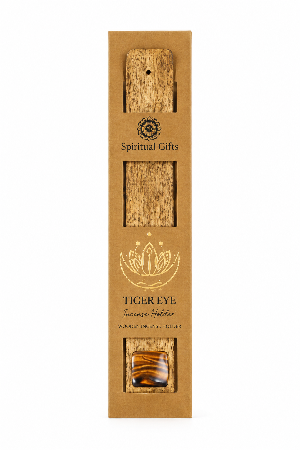 🆕Porte-encens en bois & Œil de Tigre🆕