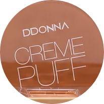 🆕🌸 Poudre Compacte Crème Puff D’Donna – Teint Matifié & Effet Airbrush🆕