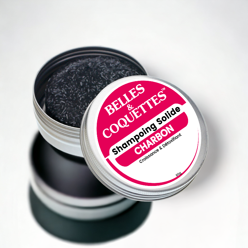 Shampoing Solide CHARBON - Parfum masculin - 60g