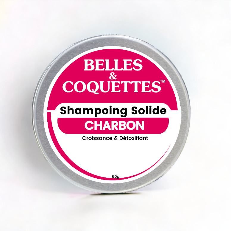 Shampoing Solide CHARBON - Parfum masculin - 60g