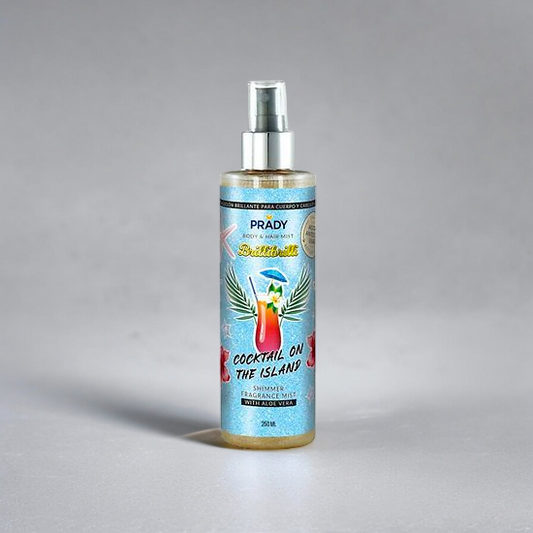 🆕Brume Scintillante parfumée "COCKTAIL ON THE ISLAND BRILLIBRILLI" DE PRADY