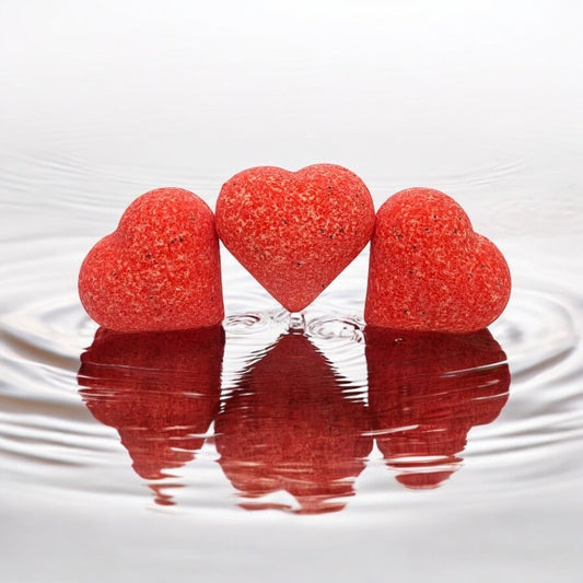 Coeur de bain FRAISE