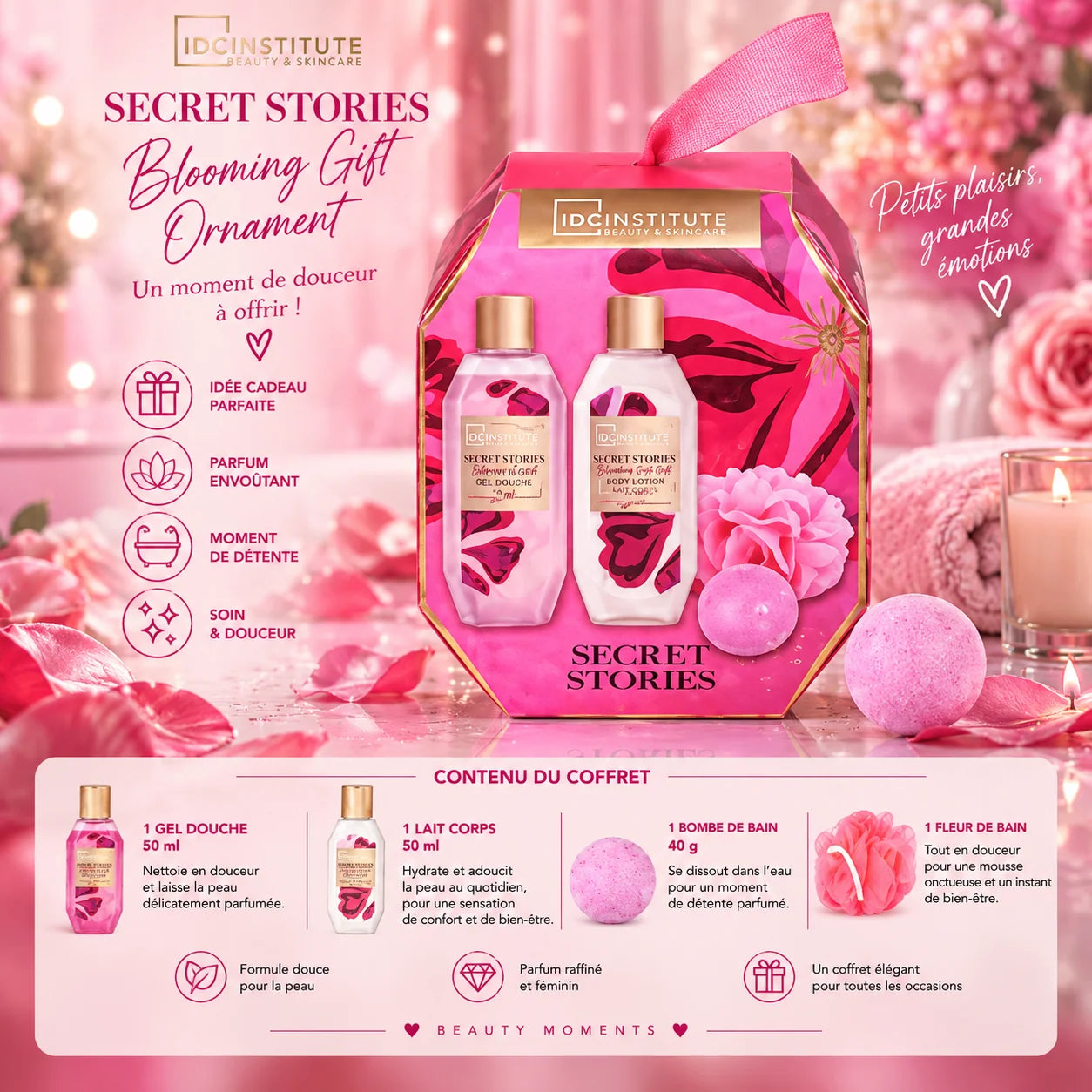 🆕Coffret Secret Stories Blooming Gift Ornament"🆕