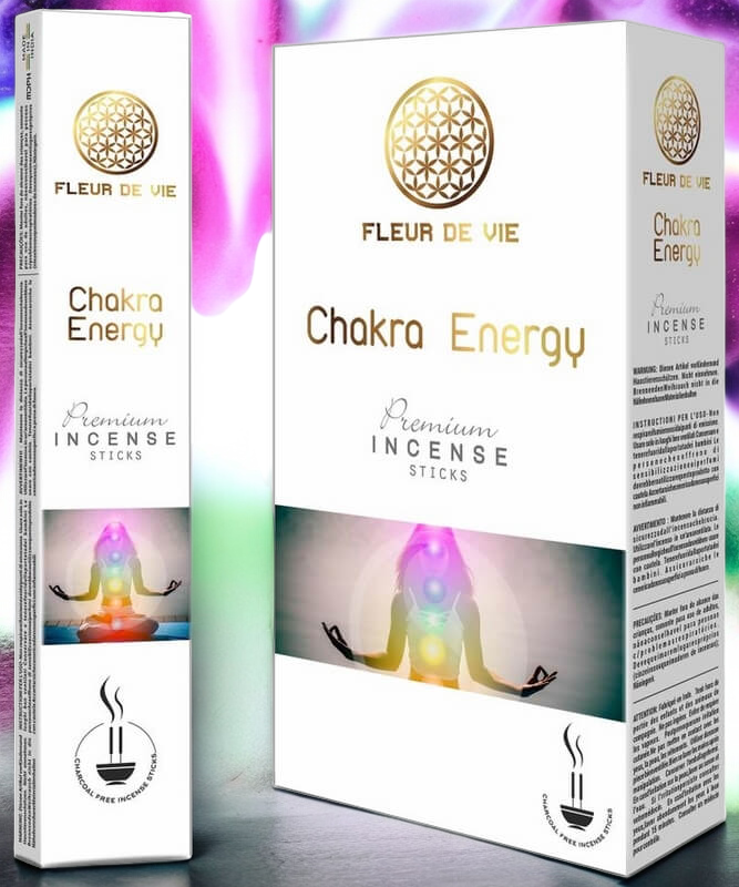 🆕Encens Fleur de Vie Chakra Energy 15g