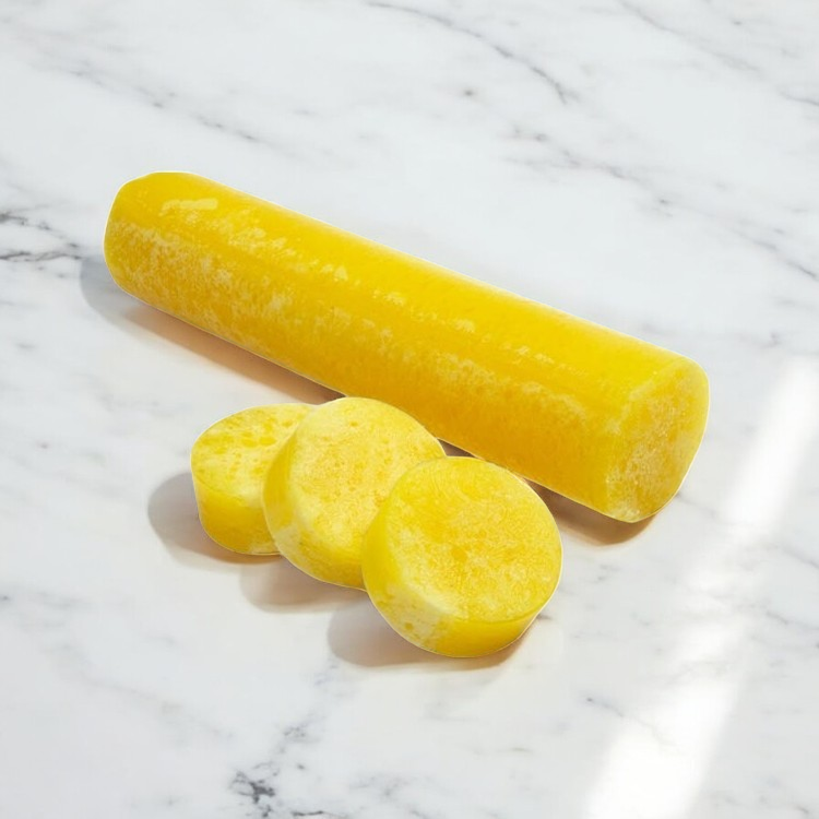 "Savon éponge parfumé pour le corps"