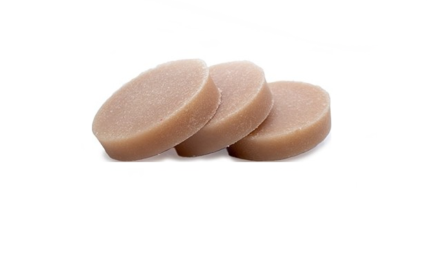 "Savon éponge parfumé pour le corps"