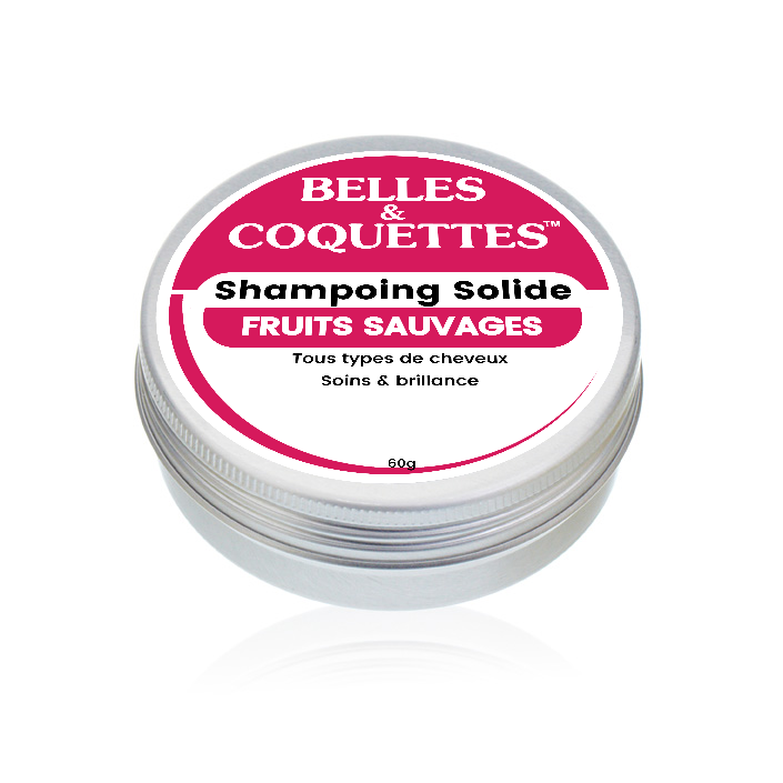 Shampoing Solide FRUITS SAUVAGES - 60g