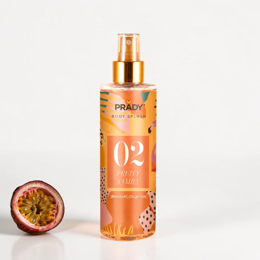 🆕Brume parfumée "Body Splash Fruity Samba 02 PRADY🆕=> PRÉ ORDER 5.6