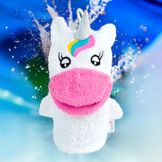 Gant de Toilette Enfant ★LICORNE★