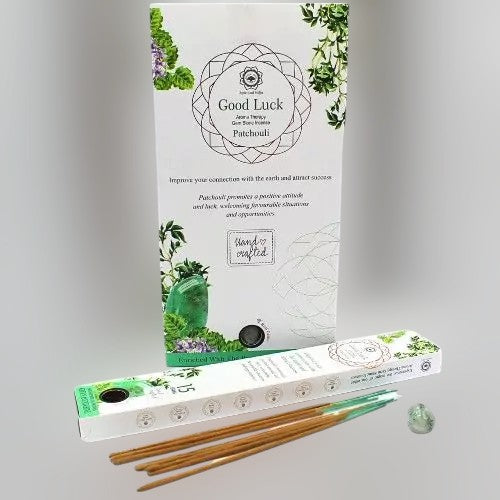 Encens Green Tree Gemstone "GOOD LUCK"