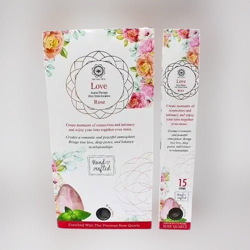 Encens Green Tree Gemstone "LOVE"