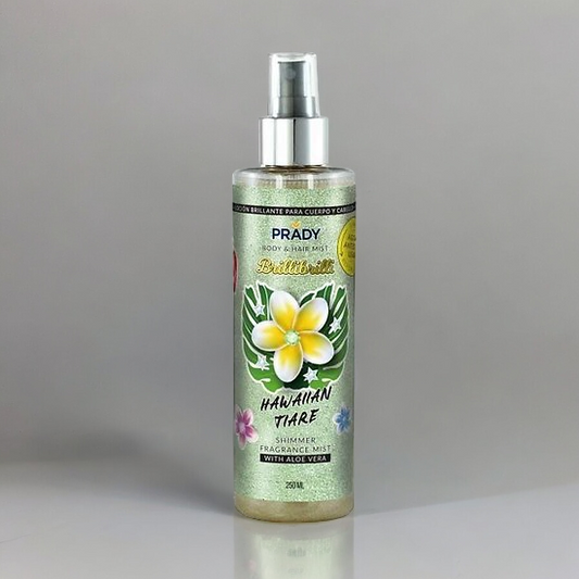 Brume Scintillante parfumée "HAWAIIAN TIARE BRILLIBRILLI" DE PRADY