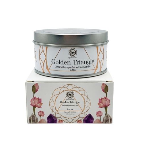 🆕Bougie Green Tree "TRIANGLE D'OR LOTUS SACRE"-70g🆕
