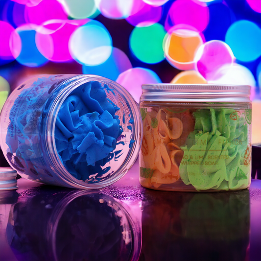 SAVON CRÈME FOUETTÉE "MYRTILLES"