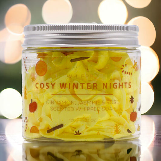 SAVON CRÈME FOUETTÉE "NUIT D'HIVER DOUILLETTE"