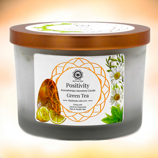 Bougie Green Tree "POSITIVITÉ-POSITIVITY" 256g.