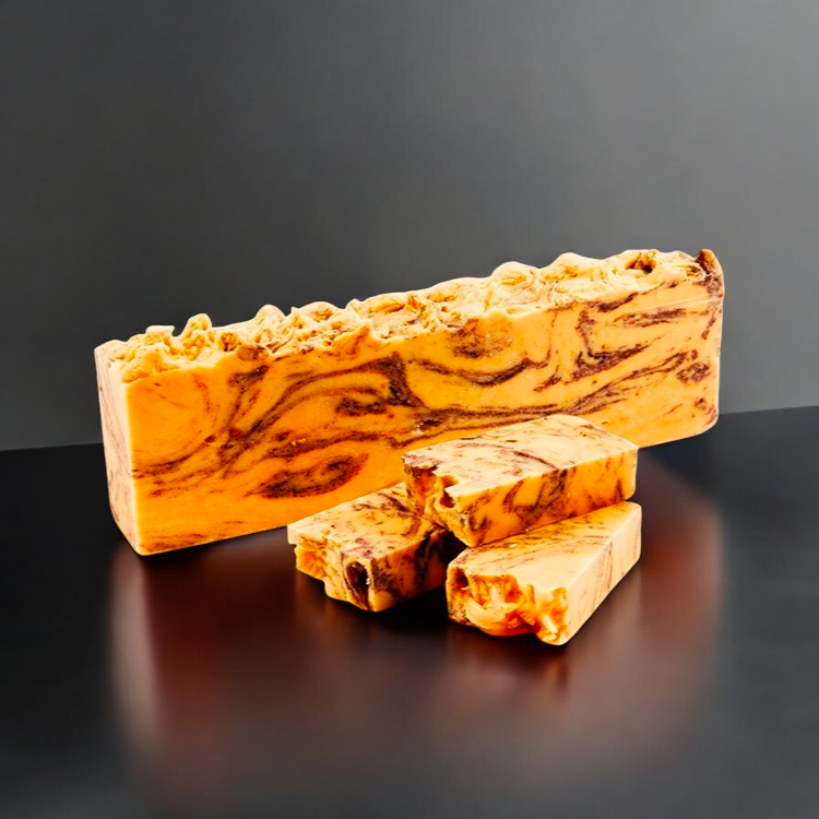 🆕Savon artisanal ORANGE & CANNELLE à L'huile d'Olive V2🆕