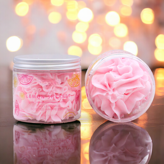 SAVON CRÈME FOUETTÉE "LIMONADE ROSE"