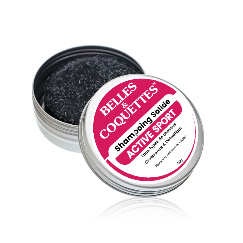 Shampoing Solide ACTIVE SPORT - Parfum Masculin - 60g