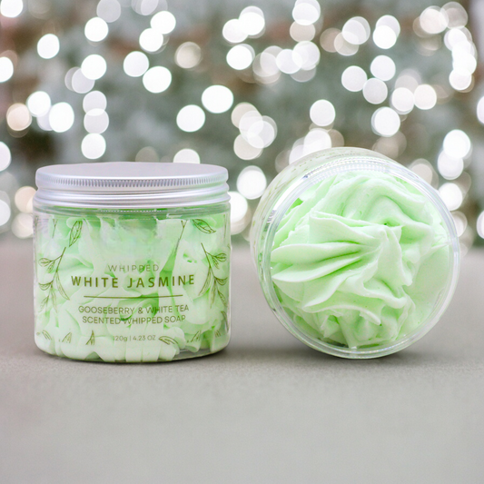 SAVON CRÈME FOUETTÉE "GROSEILLE&THÉ BLANC"