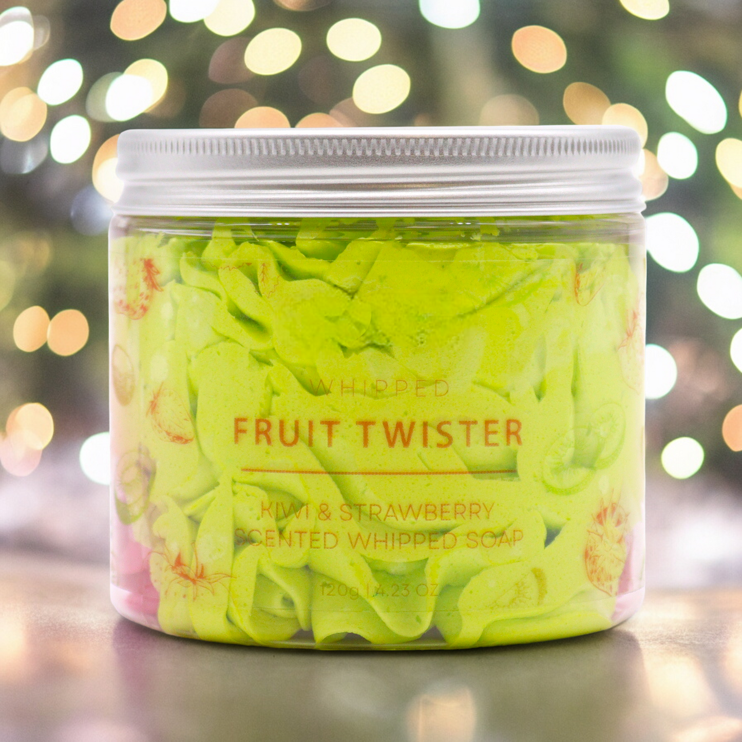 SAVON CRÈME FOUETTÉE "FRAISE&KIWI"