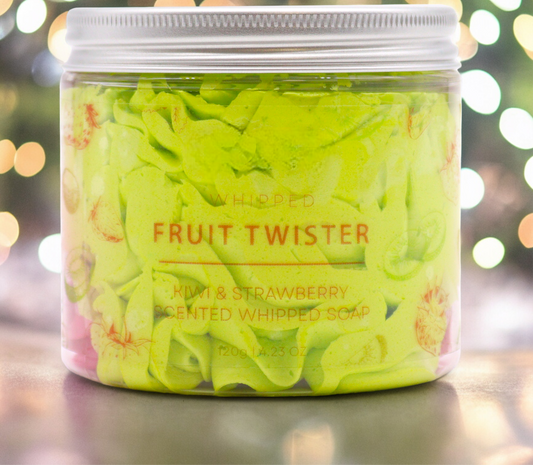 SAVON CRÈME FOUETTÉE "FRAISE&KIWI"