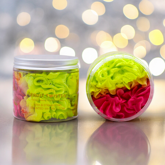 SAVON CRÈME FOUETTÉE "FRAISE&KIWI"