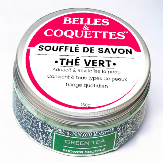 SOUFFLÉ DE SAVON - THÉ VERT 160g