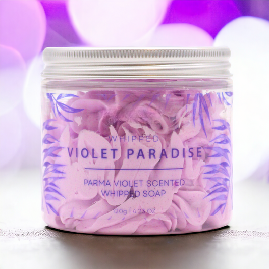 SAVON CRÈME FOUETTÉE "VIOLETTE DE PARME"