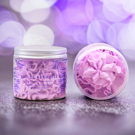 SAVON CRÈME FOUETTÉE "VIOLETTE DE PARME"