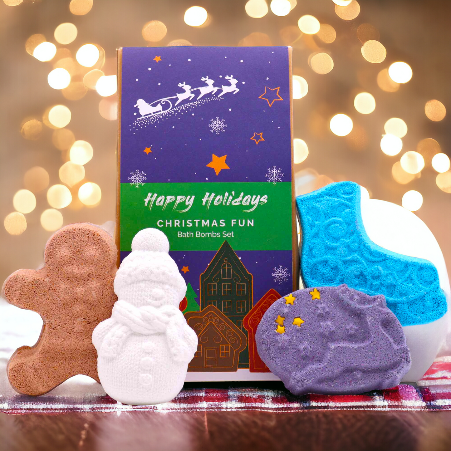 COFFRET BOULES DE BAINS AMUSANTES