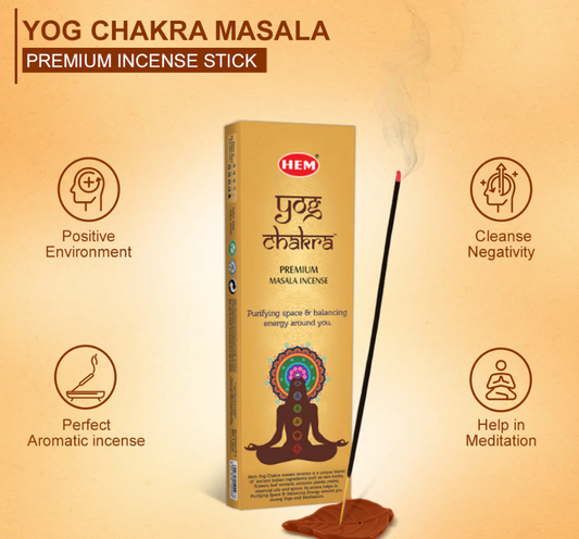 Encens HEM Yog Chakra 15g