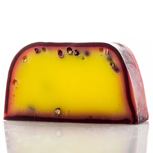 Savon Artisanal FRUIT DE LA PASSION -"Collection "Gourmande"