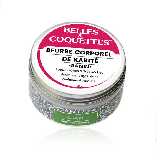 Beurre Corporel au Karité - RAISIN -180g
