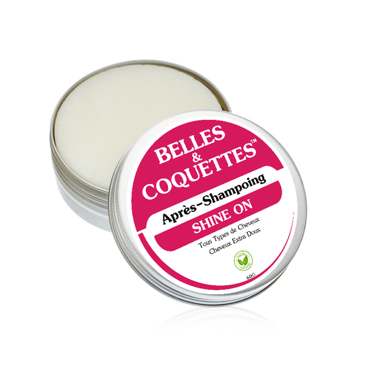 APRES-SHAMPOING -SOINS -REVITALISANT -SHINE ON EVERY HAIR 60g