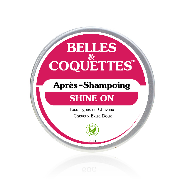 APRES-SHAMPOING -SOINS -REVITALISANT -SHINE ON EVERY HAIR 60g
