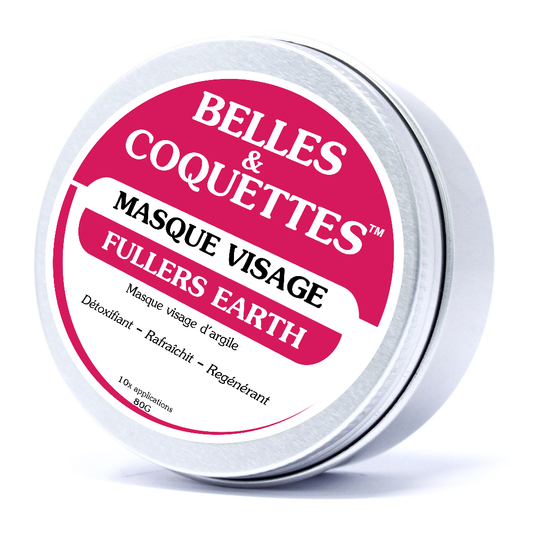 Masque d'argile Fuller Earth 80g - DETOXIFIANT PEAUX GRASSES