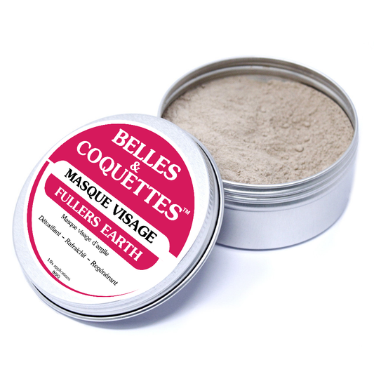 Masque d'argile Fuller Earth 80g - DETOXIFIANT PEAUX GRASSES