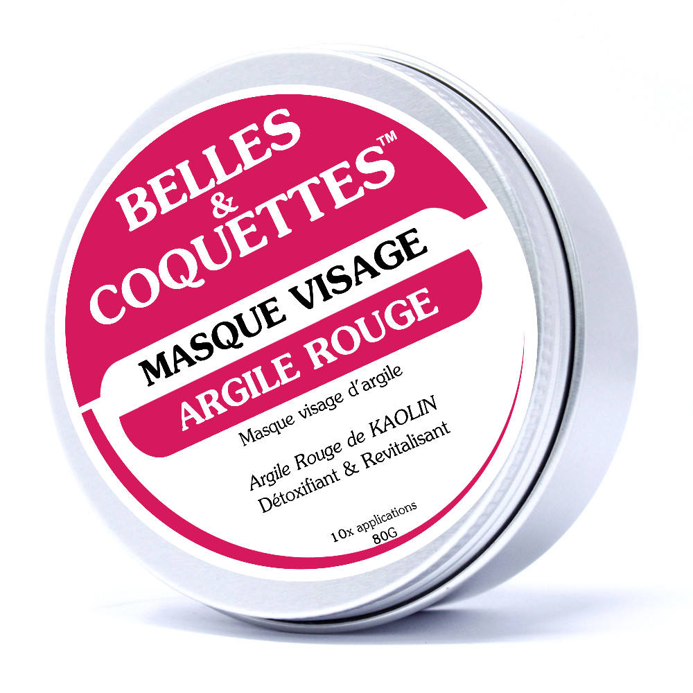 Masque visage à l'argile rouge 80g ANTI INFLAMMATOIRE