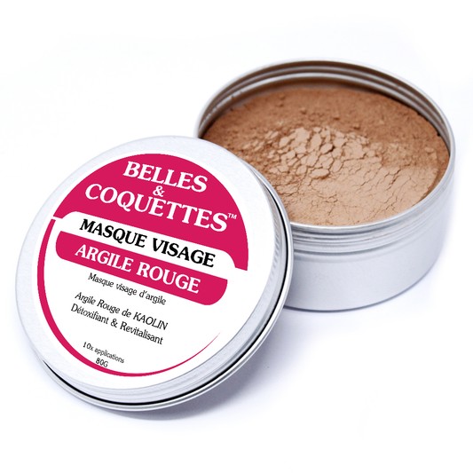 Masque visage à l'argile rouge 80g ANTI INFLAMMATOIRE
