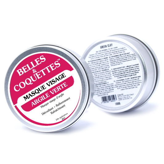 Masque Visage Argile Verte 80g - IDEAL DETOX