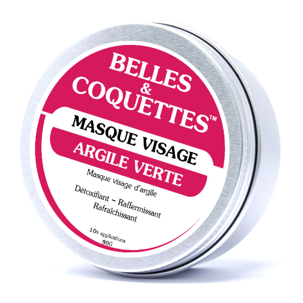 Masque Visage Argile Verte 80g - IDEAL DETOX