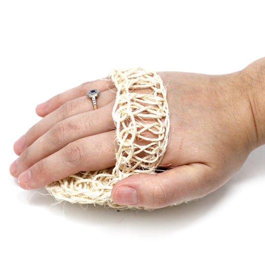 Éponge- Coussin exfoliant - gommage en Sisal